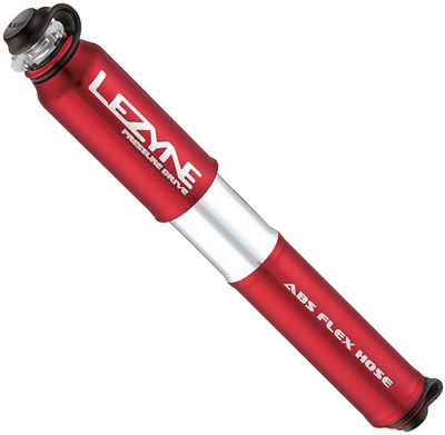 Lezyne Pressure Drive Mini-Pump - Red - Small}, Red