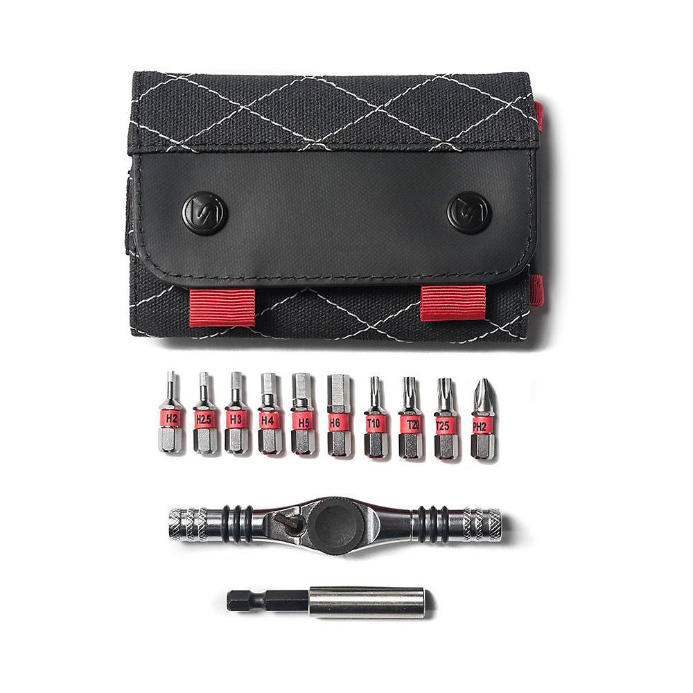 Image of Kit d'outils de couple Silca T-Ratchet - Argent-Noir, Argent-Noir