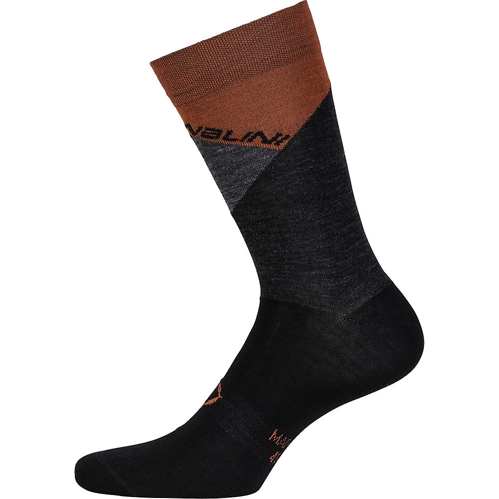 Nalini AHW Crit Socks - Noir/Rouge - XS