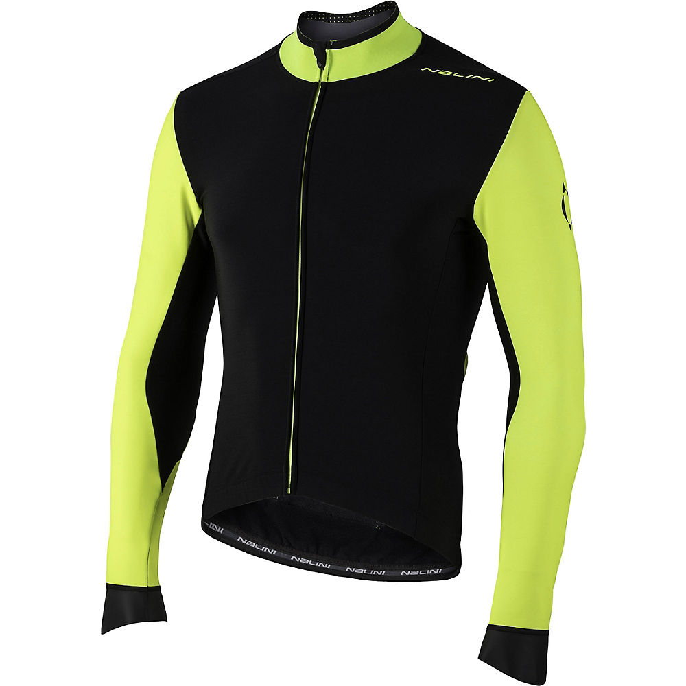Nalini AHW Pro Gara Long Sleeve Jersey - Noir/Jaune