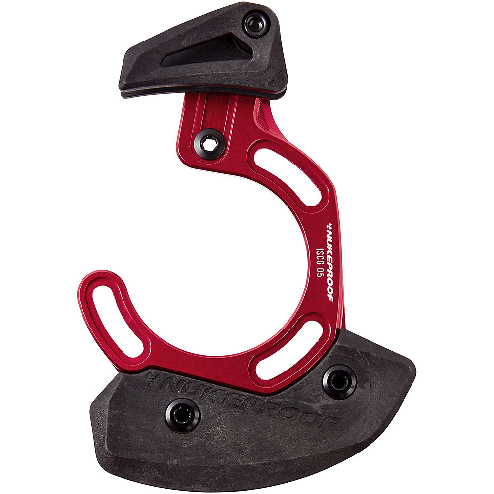 Nukeproof Chain Guide ISCG 05 Top Guide With Bash - Red - Black - 28-36t}, Red - Black