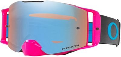 Oakley FRONT LINE MX Prizm MX Sapphire Goggles - Pink Blue