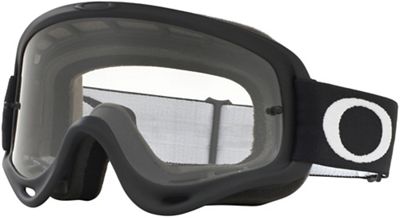 Maschera Oakley O-FRAME MX (lente trasparente) - Matte Black, Matte Black
