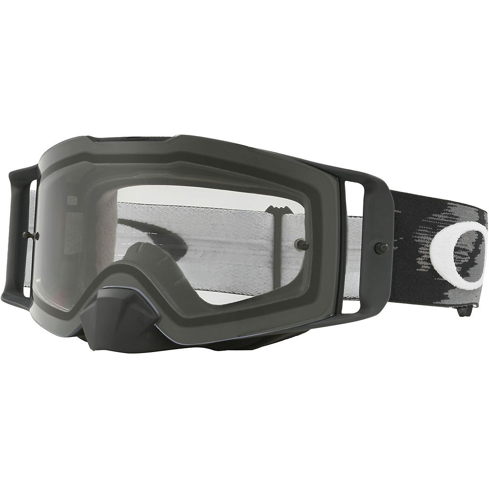 Oakley FRONT LINE MX Clear Lens Goggles - BlackSpeed