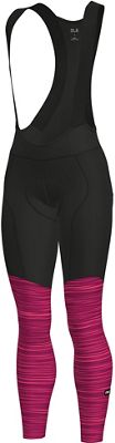 Cuissard long à bretelles Femme Alé The End - Noir/Rose - XL