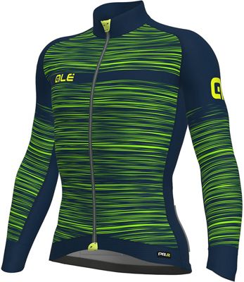 Maillot Alé PRR The End (manches longues) - Bleu/Vert - XXL