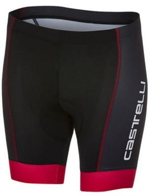 Cuissard court Enfant Castelli Future Racer - Noir/Rouge - 5-6 years