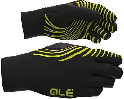 Alé Spirale Underglove - Noir/Fluro Yellow - XXL, Noir/Fluro Yellow