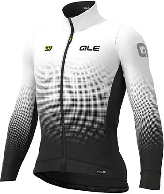 Maillot Alé Dots DWR (manches longues) - Noir - blanc