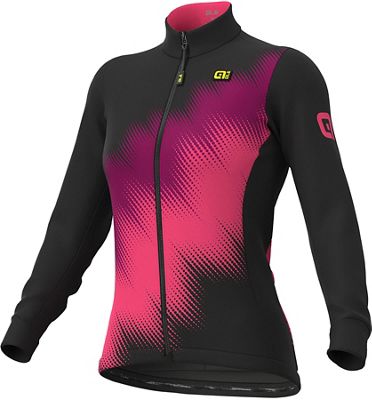 Maglia donna Alé Pulse (maniche lunghe)  - Black Prune Pink - XL, Black Prune Pink