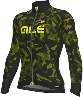 Maillot Alé PRR Glass  - Noir-Vert, Noir-Vert