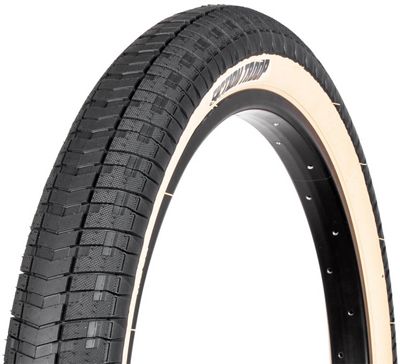 Fiction 22 Troop BMX Tyre - Black - Tan - 55-65 PSI, Black - Tan