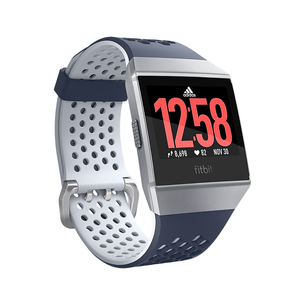 Montre Fitbit Ionic Smart (édition adidas) 2018 - Ink Blue/Ice Grey/Argent