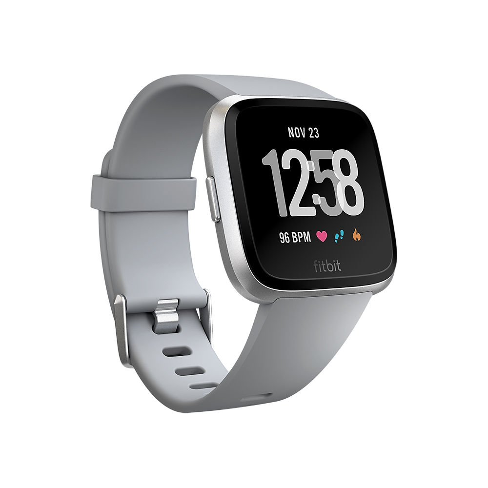 Montre Fitbit Versa 2018 - Gris - Argent