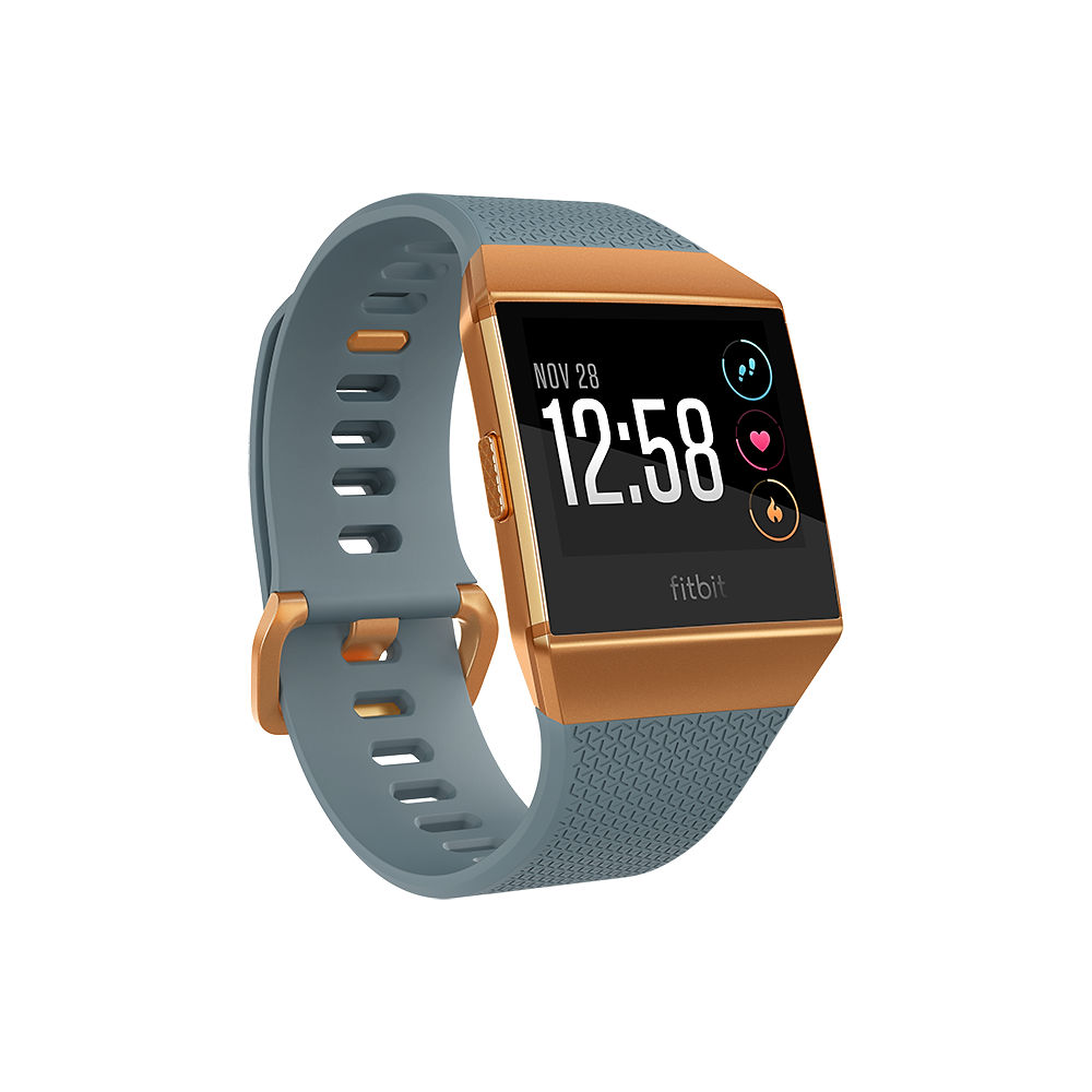 Image of Montre Fitbit Ionic Smart 2018 - Slate/Blue Burnt Orange, Slate/Blue Burnt Orange
