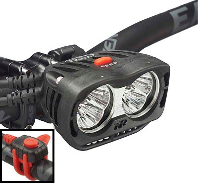 Éclairage avant Nite Rider Pro 4200 Enduro (avec télécommande) - Noir, Noir