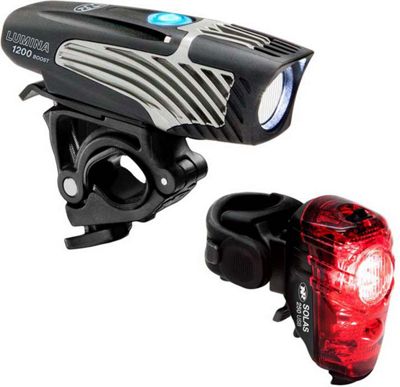 Éclairages Nite Rider Lumina 1200 Boost / Solas 250 (avant et arrière) - Noir, Noir