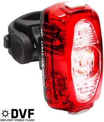 Nite Rider Omega 300 Rear Bike Light - Black, Black