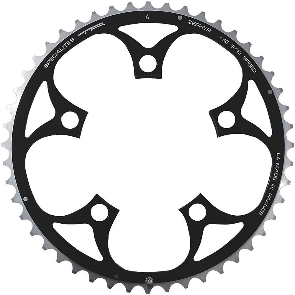 Plateau extérieur de route TA 110 PCD Zephyr - Noir - 5-Bolt, Noir
