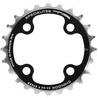 TA 64 PCD Chinnok 4-Arm MTB Inner Chainring - Noir - 4-Bolt, Noir
