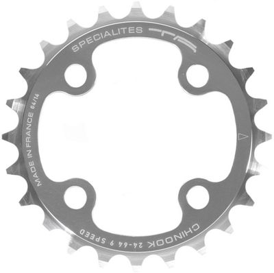 TA Chinnok Inner MTB Chain Ring (64 BCD) - Silver - 4-Bolt, Silver