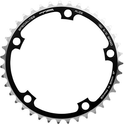 TA 130 BCD Alize Inner Chainring (38-46T) - Black - 5-Bolt, Black