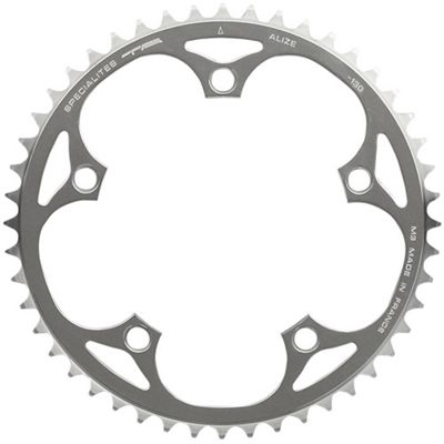 TA 130 PCD Alize Outer Chainrings (54-56T) - Argent - 5-Bolt, Argent