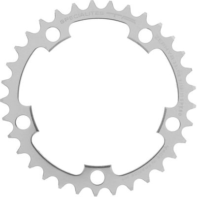 TA 110 PCD Zephyr Inner Road Chainring - Silver - 5-Bolt, Silver