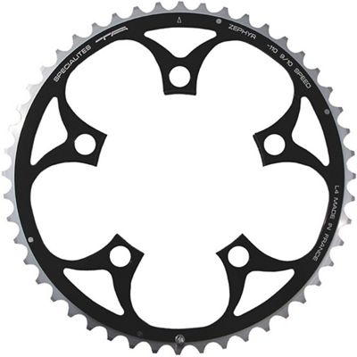 TA 110 PCD Zephyr Outer Road Chainring - Noir - 110mm, Noir