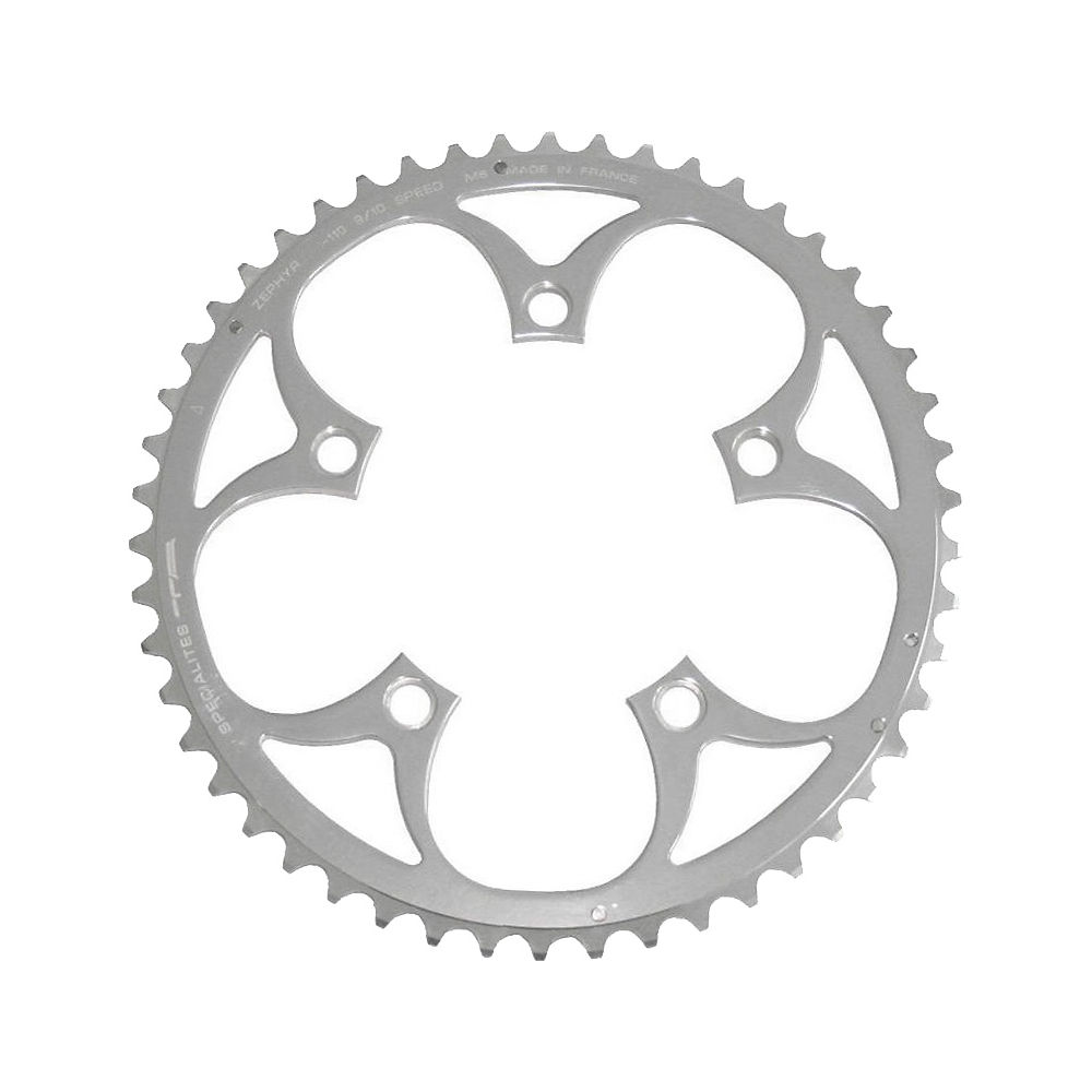 TA 110 PCD Zephyr Outer Road Chainring - Argent - 110mm