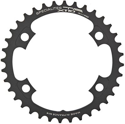 TA X110 Inner Chainring for Ultegra 6800 - Black - 4-Bolt, Black