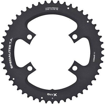 TA X110 Outer Chainring for Ultegra 6800 - Black - 4-Bolt, Black