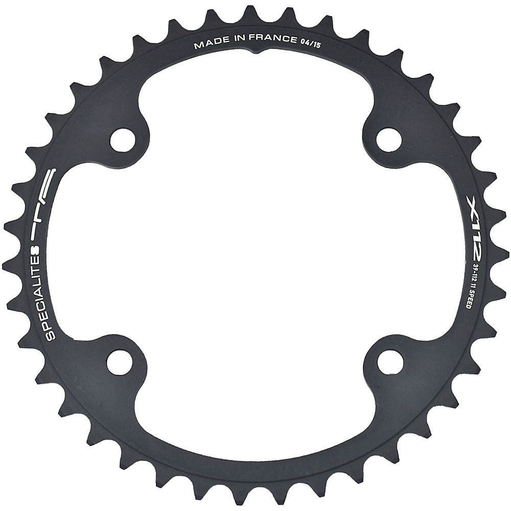 TA X112 Campagnolo 11 Speed Chain Ring - Anthracite - 4-Bolt, Anthracite