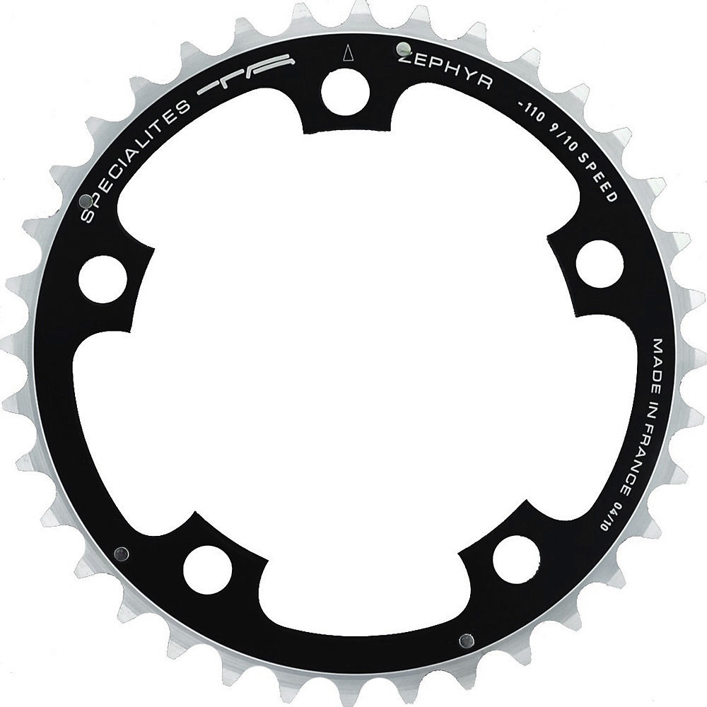 TA 110 PCD Zephyr Middle Road Chainring - Noir - 110mm