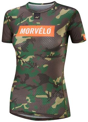 Maillot de corps Femme Morvélo Camo (manches courtes) - Vert/Multi - XS