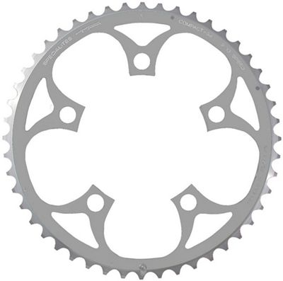 TA 5-Arm MTB Outer Chain Ring (94 BCD) - Silver - 5-Bolt, Silver