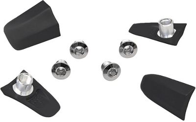 TA 105 5800 Chain Ring Bolt Covers - Black - One Size, Black