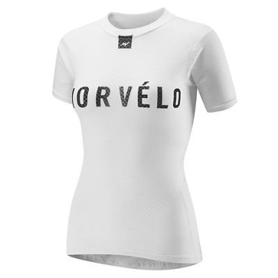 Maillot de corps Femme Morvélo Definitive White (manches courtes)  - Blanc-Noir - XXL, Blanc-Noir