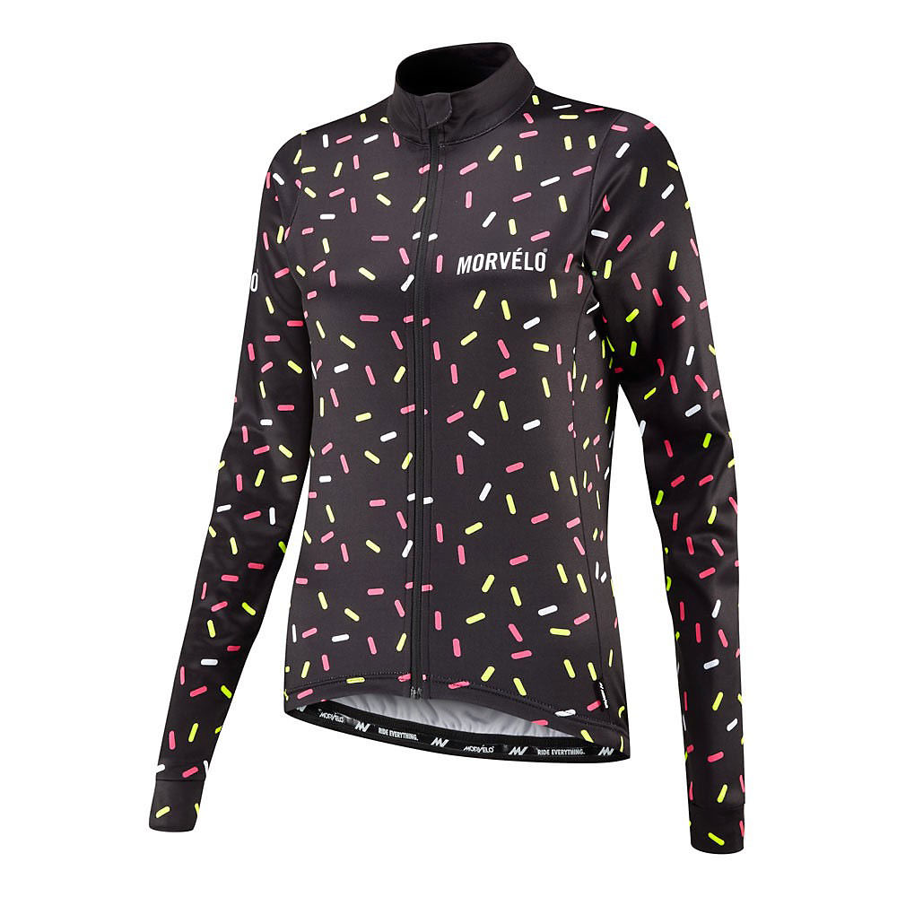 Maillot Femme Morvélo Thermoactive (manches longues) - Noir/Multi