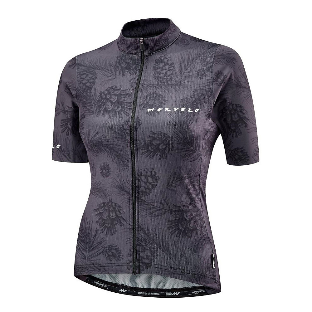Maillot Femme Morvelo Conehead (manches courtes) - Noir-Gris