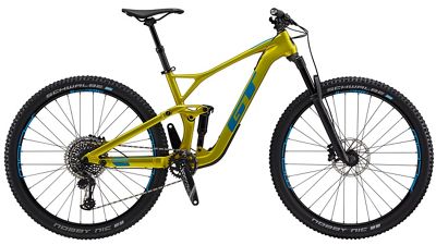 VTT tout-suspendu GT Sensor Pro (carbone) 2019 - Satin Lime Gold