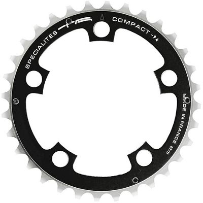 TA 5-Arm Compact MTB Middle Chain Ring - Black - 5-Bolt, Black