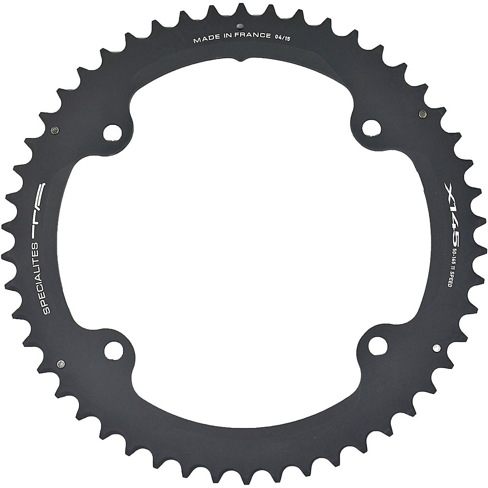TA X145 Campagnolo 11 Speed Road Chain Ring - Anthracite - 4-Bolt, Anthracite