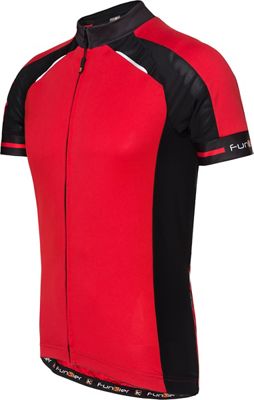 Funkier Kids Force Short Sleeve Jersey  - Rouge-Noir - XL, Rouge-Noir