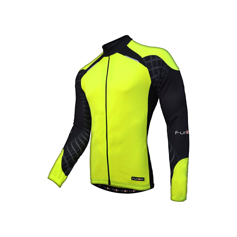 Funkier Kids Force Long Sleeve Jersey - Jaune, Jaune