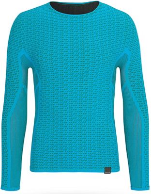 Maillot de corps GripGrab Freedom (sans coutures, thermique, manches longues) - Bleu - L/XL/XXL