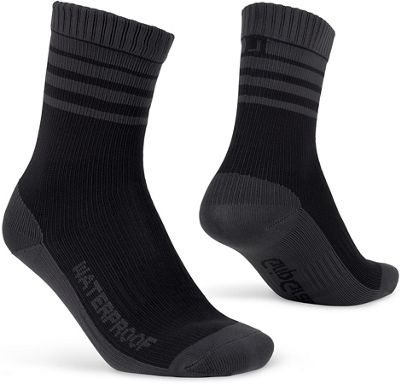 GripGrab Waterproof Merino Thermal Socks - Black - M}, Black
