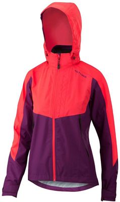 Altura Women's Nightvision Thunderstorm Jacket - Purple-Hi-Viz Pink Reflective - UK 10