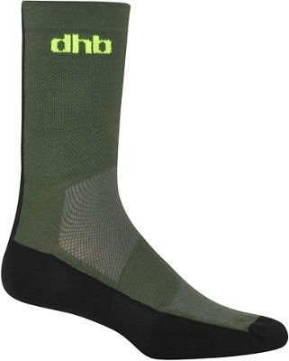 Chaussettes dhb Aeron Thermalite - Khaki/Noir - XS