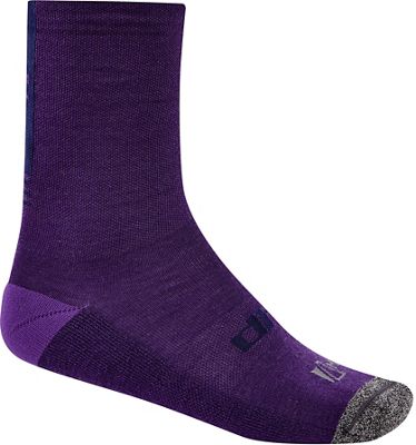Chaussettes Femme dhb Aeron Merino  - Violet/Bleu marine, Violet/Bleu marine
